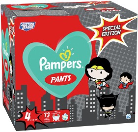  Pampers Pants 4 - 72 ,   9-15 kg,      - 
