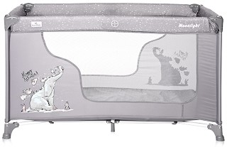 Сгъваемо бебешко легло Lorelli Moonlight 2021 - За матрак 60 x 120 cm - продукт