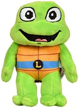 Плюшена играчка Леонардо - Playmates - От серията Костенурките нинджа - Mutant Mayhem — 39082