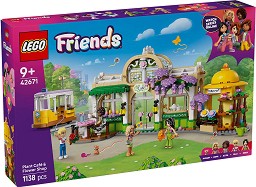 LEGO Friends - Градинско кафене и магазин за цветя - Детски конструктор — 42671