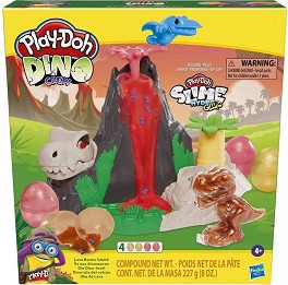 Вулкана на острова от кости Play-Doh - Творчески комплект със слайм — F1500