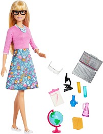 Кукла Барби учителка - Mattel - С аксесоари от серията Barbie — GJC23