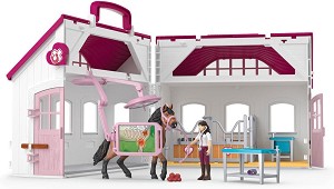 Ветеринарна клиника за коне - Schleich - От серията Horse Club — 42787