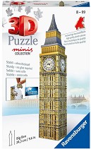 Биг Бен - 3D пъзел от 54 пластмасови части — Ravensburger 11246