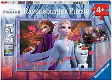 Замръзналото кралство 2 - Комплект от 2 пъзела — Ravensburger 05010