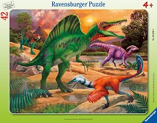 Спинозавър - Пъзел от 42 части в рамка — Ravensburger 05094