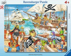 Битка в открито море - Пъзел в рамка — Ravensburger 06165