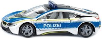 Полицейска кола - BMW i8 - Метална количка от серията "Super" — Siku 2303