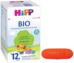 Адаптирано био мляко за малки деца HiPP BIO 3 - 600 g, за 12+ месеца - продукт