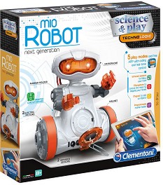 Робот за програмиране - Mio 2020 - Образователен комплект от серията "Clementoni: Science"