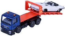 Метална количка с ремарке MAN TGS - Majorette - От серията City — 8503002001
