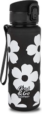 Детска пластмасова бутилка Cool Pack Brisk - С вместимост 600 ml от серията Flores Jasmine — Z16916