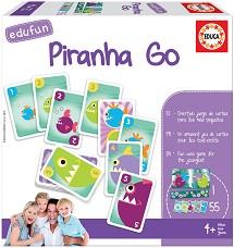Пирани Educa - Детска игра с карти — 18128