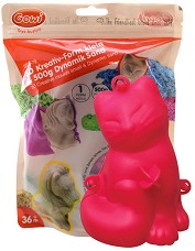 Кинетичен пясък с формичка Bigjigs Toys - Коте - Творчески комплект — GW55579C