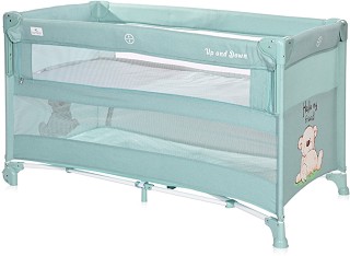 Сгъваемо бебешко легло на две нива Lorelli Up and Down - За матрак 60 x 120 cm - продукт