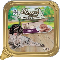 Пастет за кучета Stuzzy Adult - 300 г, с глиганско, в зряла възраст