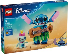 LEGO Disney - Стич и Скръмп - Детски конструктор — 43296
