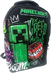 Ученическа раница Creeper - На тема Minecraft — 316-03032