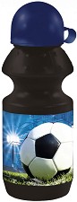 Детска пластмасова бутилка Derform - С вместимост 330 ml от серията Football — 82193