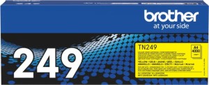 Тонер касета Brother TN-249Y Yellow - 4000 страници