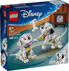 LEGO Disney - Кученца от 101 далматинци: Лъки и Пени - Детски конструктор — 43271