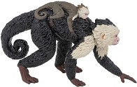 Фигурка на капуцин с бебе - Papo - От серията Диви животни — 50312