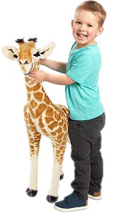 Плюшен жираф - Melissa and Doug - С височина 90 cm — Melissa & Doug 40431