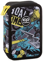 Несесер с ученически пособия Jumper 3 - Cool Pack - С 3 отделения от серията Football — F067701