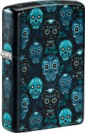 Ветроустойчива запалка Zippo Sugar Skulls Design