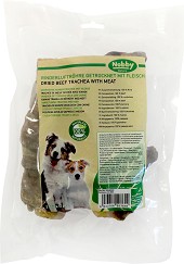 Натурални лакомства за кучета Nobby - 2 броя, от говежда трахея с добавено говеждо, от серията Nature
