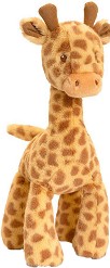 Екологичен плюшен жираф - Keel Toys - От серията Keeleco — SE6716