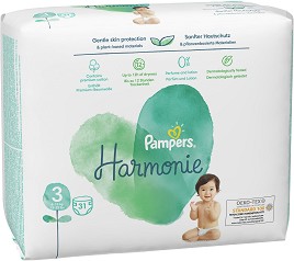  Pampers Harmonie 3 - 31 ,   6-10 kg - 