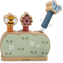 Дървена играчка Подскачащи насекоми - Viga Toys - От серията PolarB — 44232