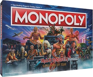 Монополи - Iron Maiden - Семейна бизнес игра — Winning Moves