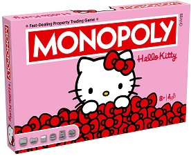 Монополи - Hello Kitty - Семейна бизнес игра — Winning Moves 04863