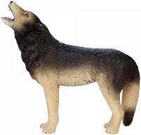 Фигурка на виещ вълк Mojo - От серията Wildlife — 387245