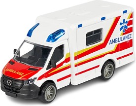Метална количка Линейка Mercedes-Benz Sprinter - Majorette — 8503712005038