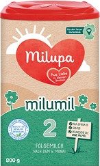 Адаптирано преходно мляко Milupa Milumil 2 - 800 g, за 6+ месеца - продукт