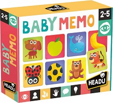 Бейби мемори - Мемо карти — Headu MU23905