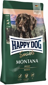 Суха храна за кучета с чувствително храносмилане Happy Dog Montana Adult — 1 кг, с конско, от серията Sensible, в зряла възраст, 11+ kg