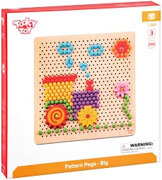 Дървена мозайка Tooky Toy - Комплект от 288 елемента — TL001