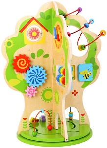 Дървено дидактическо дърво Tooky Toy — TKC561A