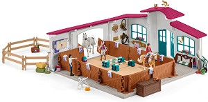 Конна арена с фигурки - Schleich - От серията Horse Club — 42639