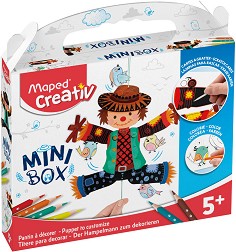 Направи сам Плашило на конци Maped - Творчески комплект от серията Creativ