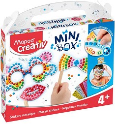 Направи сам Маски за бал Maped - Творчески комплект със стикери от серията Creativ