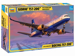 Самолет - Boeing 757-200 - Сглобяем модел — Zvezda 7032