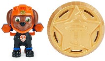фигурка на Зума с реактивна раница Spin Master - Със значка от серията Пес патрул — 20128240