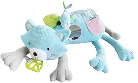 Плюшено коте - Писукаща мека играчка с дъвкалка от серията "Kit the Cat" — Kikka Boo 31201010251