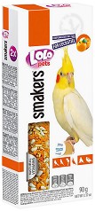 Крекери за корели Lolo Pets - 2 × 45 г, с портокал, от серията Smakers