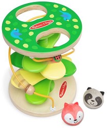 Дървена кула лабиринт с мъниста Melissa & Doug — 30735
